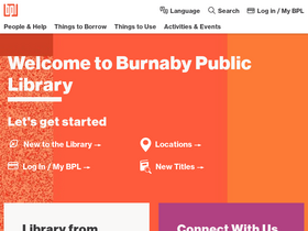 'bpl.bc.ca' screenshot