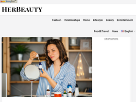 'herbeauty.co' screenshot