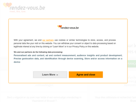 'rendez-vous.be' screenshot