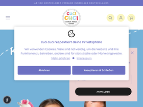 cucicuci.de homepage screenshot