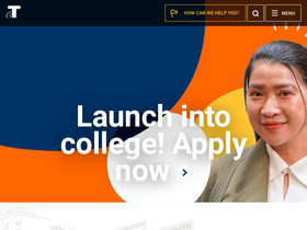 'tacomacc.edu' screenshot