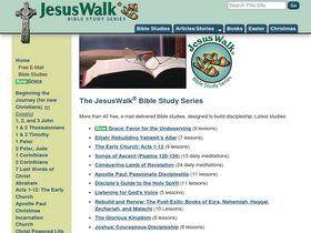 'jesuswalk.com' screenshot