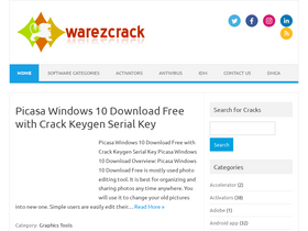 'warezcrack.net' screenshot