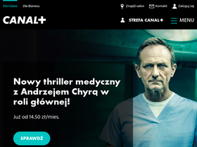 'ncplus.pl' screenshot