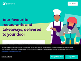 'deliveroo.fr' screenshot