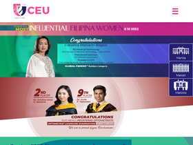 'ceu.edu.ph' screenshot