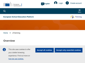'etwinning.net' screenshot