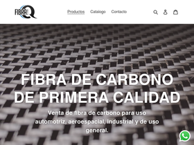 fibraq.com homepage screenshot