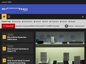 'myeverydaytech.com' screenshot