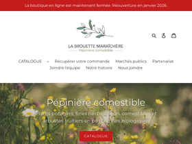 labrouettemaraichere.com homepage screenshot