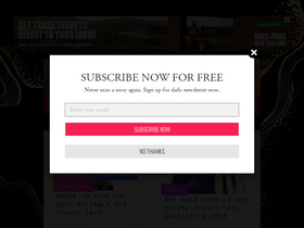 'travelweekly.com.au' screenshot