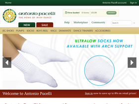 'antoniopacelli.com' screenshot