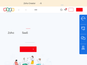 'zoho.com.cn' screenshot