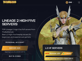 Thebattle.club website image