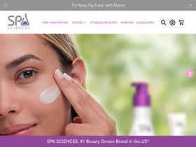 'spasciences.com' screenshot