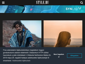 'stylemagazin.hu' screenshot