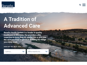 'benefis.org' screenshot