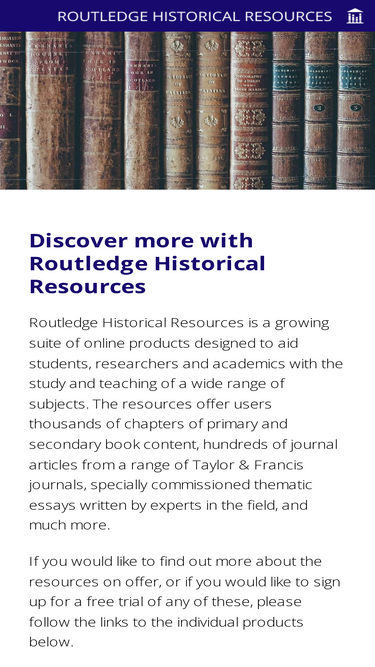 routledgehistoricalresources.com