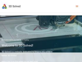 '3dsolved.com' screenshot