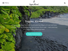 'veggiesabroad.com' screenshot