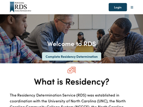 'ncresidency.org' screenshot