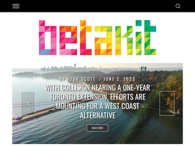 'betakit.com' screenshot