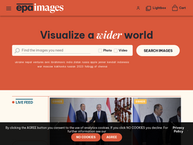 'epaimages.com' screenshot