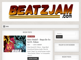 'beatzjam.com' screenshot