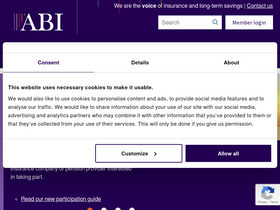 'abi.org.uk' screenshot