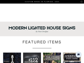 paxtdesigns.com homepage screenshot