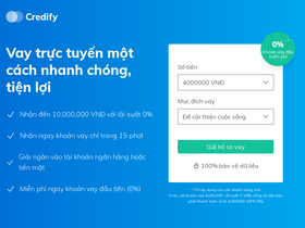'credify.vn' screenshot