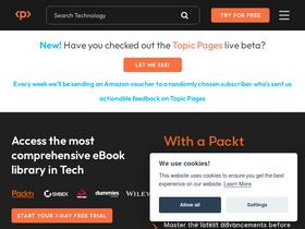 'packtpub.com' screenshot