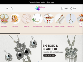9blings.com homepage screenshot