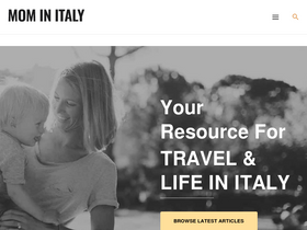 'mominitaly.com' screenshot