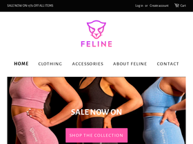 felinepowered.com homepage screenshot