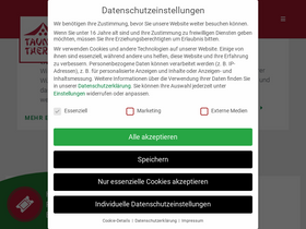 'taunus-therme.de' screenshot