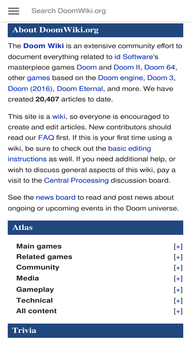 Doom 64, Doom Wiki