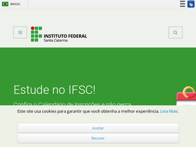 'liferay-balanceador.ifsc.edu.br' screenshot