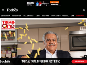 'forbesindia.com' screenshot
