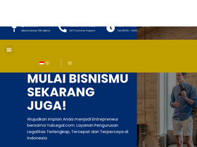'yuklegal.com' screenshot
