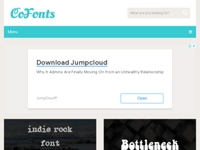 'cofonts.com' screenshot