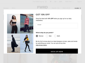 'fwrd.com' screenshot