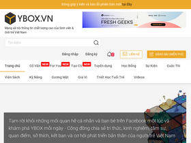 'ybox.vn' screenshot