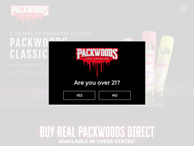 'packwoods.com' screenshot