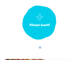 'genialsante.com' screenshot