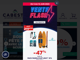 'cabesto.com' screenshot