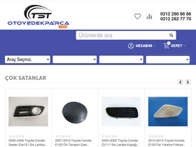 'tstotoyedekparca.com' screenshot