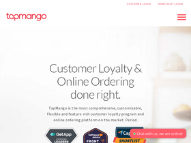 'customer.tapmango.com' screenshot