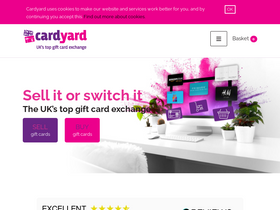 'cardyard.co.uk' screenshot