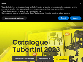 'tubertini.it' screenshot